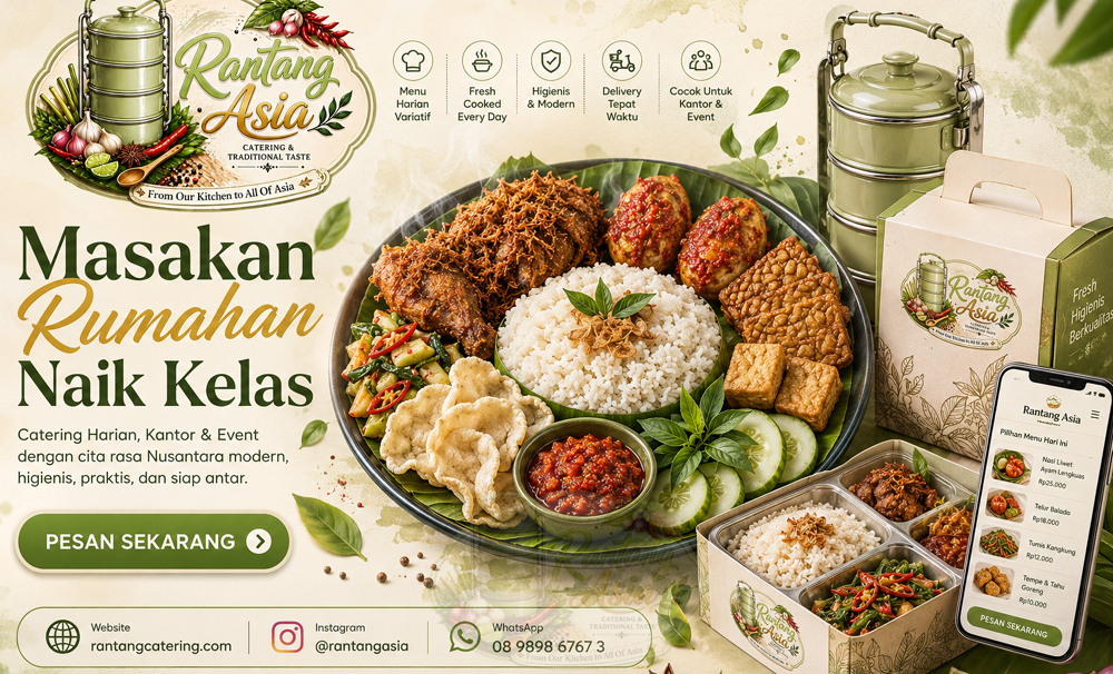Jasa Catering Maskapai Transportasi Terpercaya