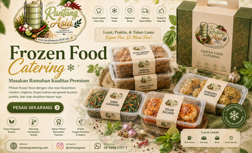 Rantang Asia | Catering Harian Modern & Solusi Makanan Nusantara