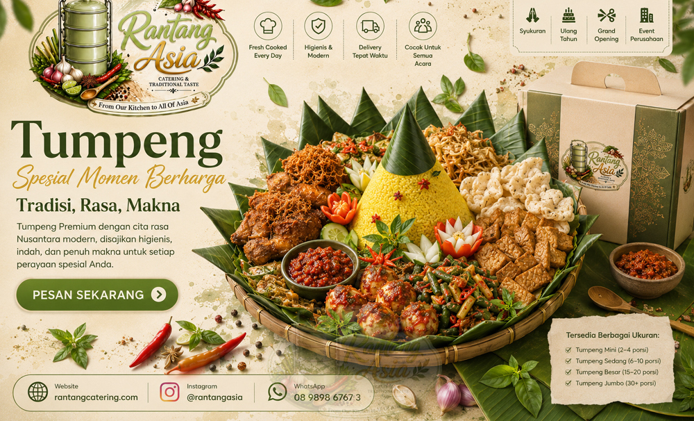 Rantang Asia | Catering Harian Modern & Solusi Makanan Nusantara