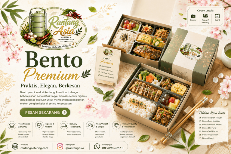 Rantang Asia | Catering Harian Modern & Solusi Makanan Nusantara