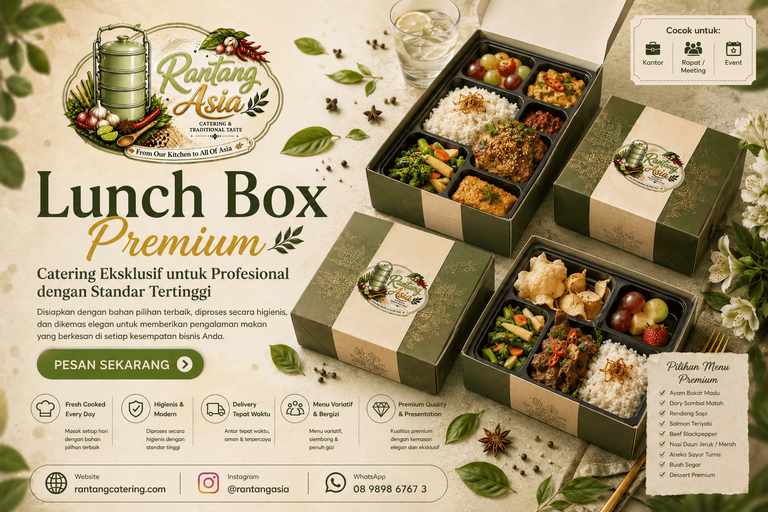 Rantang Asia | Catering Harian Modern & Solusi Makanan Nusantara