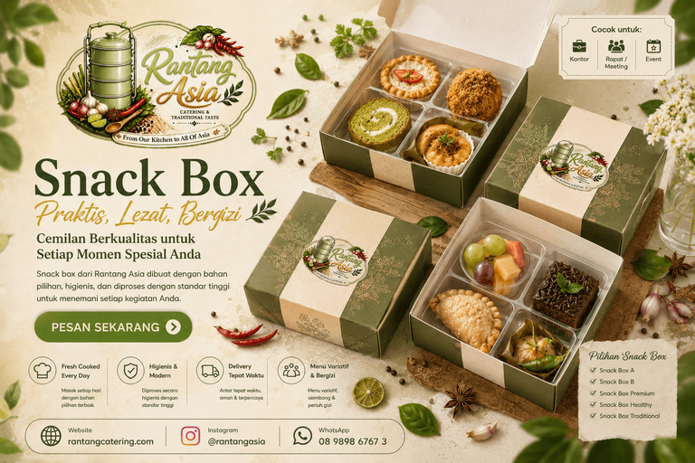 Rantang Asia | Catering Harian Modern & Solusi Makanan Nusantara