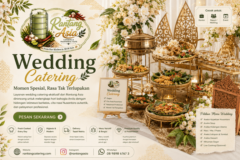 Rantang Asia | Catering Harian Modern & Solusi Makanan Nusantara
